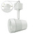 Green Creative 16346 - Flat Back Cylinder Track Fixture - White Thumbnail