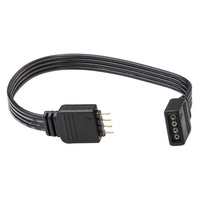 6 in. Interconnection Cable for 12 or 24 Volt LED Tape Light - FlexTec CA-S2S-4P-06IN