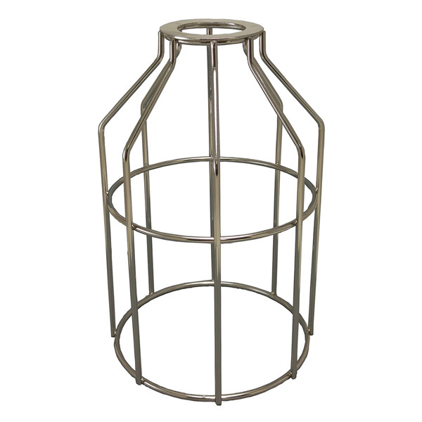 Light Bulb Cage Polished Nickel PLT 37010822