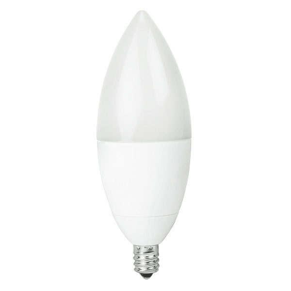 LED Chandelier Bulb Frosted Curtis Mathes CMB134501E12
