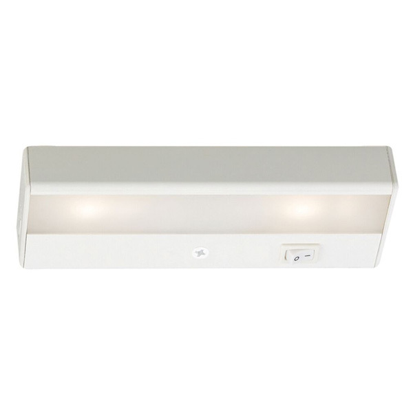 wac lighting ba-led2-wt - 8 in. under cabinet - led | 1000bulbs