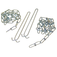 Wire Hangers with 36 in. Chains - Includes 2 Chains and 2 Hangers - Lithonia Lighting HC36 M12