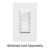 Lutron Diva DV-603P-WH - 600 Watt Max. - Incandescent Dimmer Thumbnail