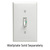 Leviton ToggleTouch TGI10-1LW - 1000W Max. - Preset Digital Incandescent Dimmer Thumbnail