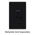 Lutron Skylark S2-LFSQ-BL - 3 Speed Quiet Fan Control and Incandescent Dimmer Thumbnail