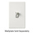 Lutron Ariadni AY2-LFSQ-WH - 300 Watt / 1.5 Amp Max. - 3 Speed Quiet Fan Control and Incandescent Dimmer Thumbnail