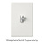 Lutron Ariadni AY-600PNL-WH - 600 Watt Max. - Incandescent Dimmer with Locator Light Thumbnail
