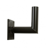 Angled Wall Mount Tenon Bracket Dark Bronze-For use with 2-3/8 inch Slip Fitter Mounted Fixtures