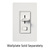 Lutron Skylark SFSQ-LF-WH - 3 Speed Quiet Fan Control and Incandescent Light Switch Thumbnail
