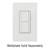 Incandescent, Halogen, FL, CFL, LED, ELV, MLV, Fan Loads - 2 Button RF Switch Thumbnail
