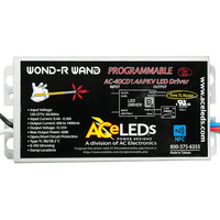 10-40W - Programmable LED Driver - Output 15-55V - Input 120-277VAC - Length 5.23 in. - For Constant Current Products Only