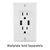 USB Port Dual Receptacle - 20 Amp Thumbnail