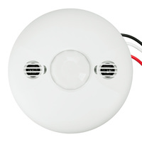 360 Deg. Dual-Tech Occupancy Sensor - Passive Infrared (PIR) and Ultrasonic - Ceiling Mount - For use with Intermatic Controls - 1600 sq. ft. Coverage - 120/277 Volt - Intermatic IOS-CMP-DT-U