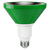 1175 Lumens - 9 Watt - LED PAR38 Lamp - Green Thumbnail