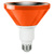 1175 Lumens - 9 Watt - LED PAR38 Lamp - Orange Thumbnail