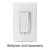 CFL/LED or Incandescent/Halogen Dimmer Switch - Single Pole/3-Way Thumbnail