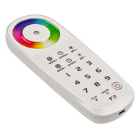 RGB Remote for use with T3-5A LED RGB Controller - Includes USB Charger and Wall Mount Remote Holder - FlexTec T3