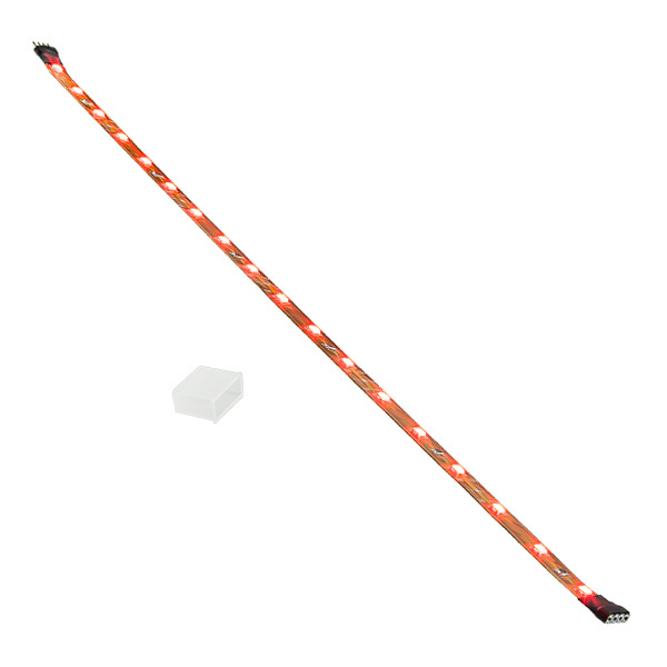 12 in. Red Dimmable LED Tape Light - PLT