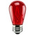 1 Watt - Dimmable LED - S14 - Red Thumbnail