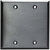 Blank Wall Plate - Stainless Steel - 2 Gang Thumbnail