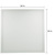 2x2 Ceiling LED Panel Light - 5000 Lumens - 48 Watt Thumbnail