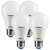 LED A19 - 5 Watt - 40 Watt Equal - Daylight White - 4 Pack Thumbnail