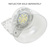 24,000 Lumens - 240 Watt - 5000 Kelvin - Round LED High Bay Fixture Thumbnail