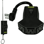 Stanley 31171 Grounded 3 Outlet Outdoor Remote Control Power Hub