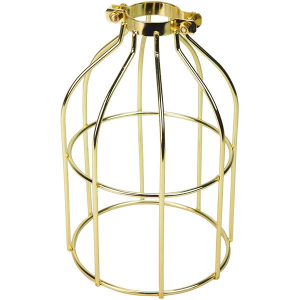 Light Bulb Cage - Polished Brass - PLT 37-0107-10