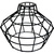 Light Bulb Cage - Large Basket Style  Thumbnail