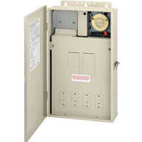 Mechanical Pool-Spa Control Panel - (1) T104M Mechanism - Steel Case - Beige Finish - 240 Volt - Intermatic T40004R