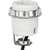 Candelabra Base Socket - Keyless - White Porcelain Thumbnail