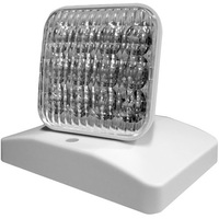 LED Remote Lamp Head - For Use with CLED, VLED or LED-90 Emergency Lighting Units - White - Exitronix MLED1-W