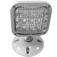 LED Remote Lamp Head - For Use with CLED, VLED or LED-90 Emergency Lighting Units - Weatherproof - Gray - Exitronix MLED1-G-WP