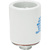 Medium Base Socket - Keyless - White Porcelain Thumbnail