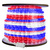 1/2 in. - Incandescent - Red, White, Blue - Rope Light Thumbnail
