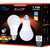 Natural Light - 1600 Lumens - 17 Watt - 3000 Kelvin -  LED A21 Light Bulb - 2 Pack Thumbnail