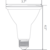 Natural Light - 850 Lumens - 12 Watt - 3000 Kelvin - LED PAR30 Long Neck Lamp Thumbnail