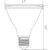 Natural Light - 850 Lumens - 12 Watt - 3000 Kelvin - LED PAR30 Short Neck Lamp Thumbnail