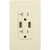 20 Amp - USB Duplex Receptacle - Tamper Resistant Thumbnail