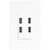 USB 4-Port Receptacle - 4 Amp Thumbnail