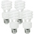 Spiral CFL - 13 Watt - 60 Watt Equal - Daylight White - 4 Pack Thumbnail