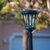 Solar Victorian Lamp Post with Single Lamp Head Thumbnail