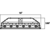 12,600 Lumens - 90 Watt - 5000 Kelvin - Linear LED High Bay Fixture Thumbnail