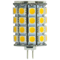 50 Watt Halogen Equal - Bi-Pin Bulb - 360 Degree Beam Angle - 10-30 Volt DC Only - 50,000 Life Hours