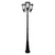 Solar Victorian Lamp Post with Triple Lamp Head Thumbnail