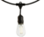 48 ft. Patio String Lights - S14 - Black Wire - 15 Sockets Thumbnail
