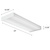 2 ft. LED Wraparound Fixture - 17 Watt - 1900 Lumens - 3500 Kelvin Thumbnail