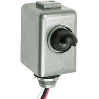 Electronic Photocell - Fixed Position Mounting - LED and HID Compatible - Dusk-to-Dawn - 120-277 Volt - Intermatic EK4436SM