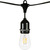 48 ft. Patio String Lights - S14 - Black Wire - 15 Sockets Thumbnail